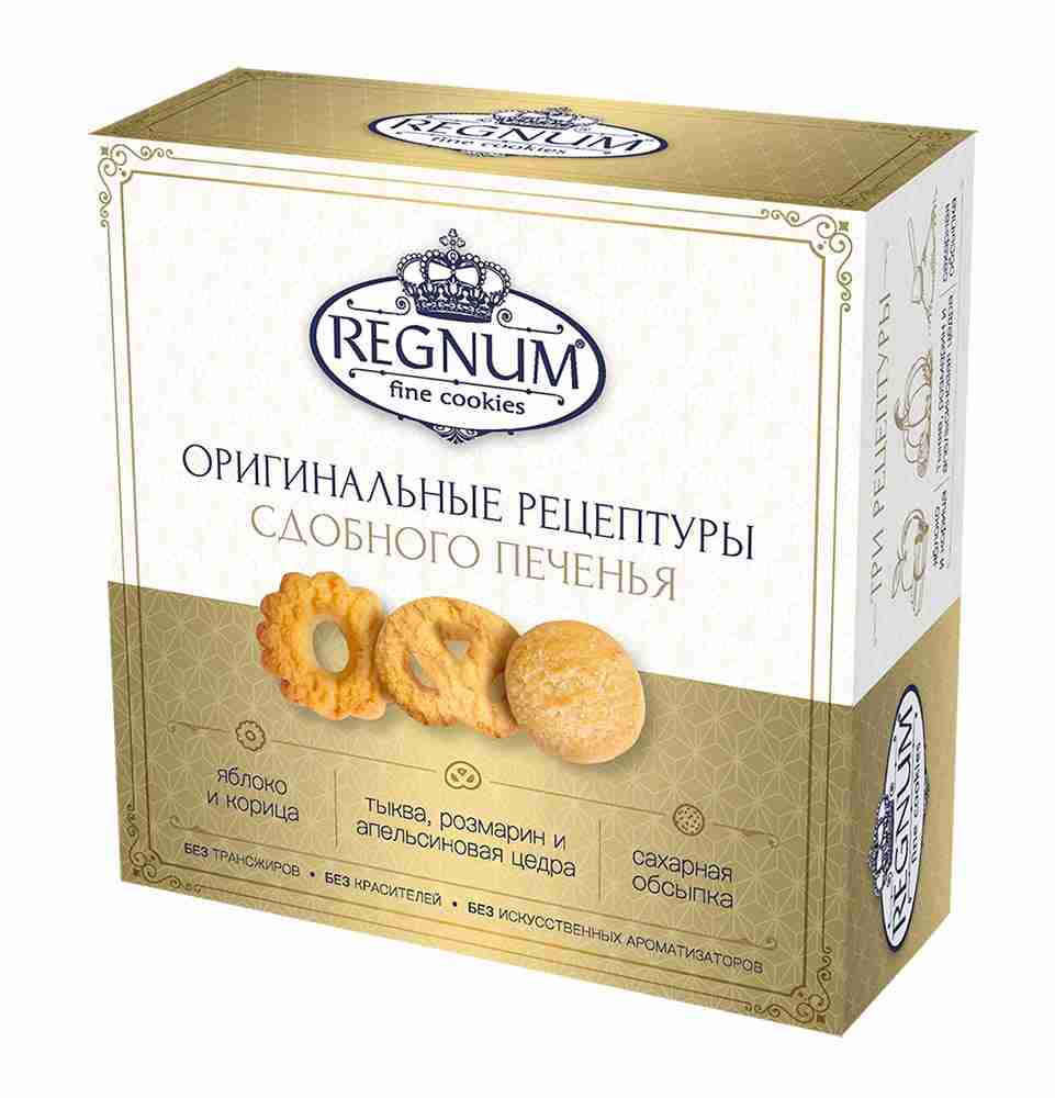 Печенье Regnum сдобное ассорти 324 г