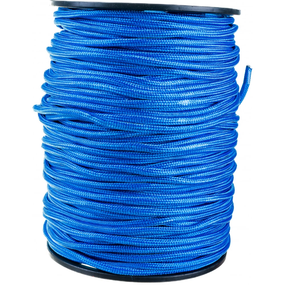 ЭБИС Верёвка плетёная ПП 8 мм (200 м) синяя 72221