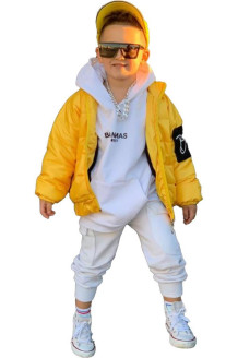 

Куртка Ricco Tarz р. 4-5 лет Желтый, 4210612002 (доставка из-за рубежа), 4210612002