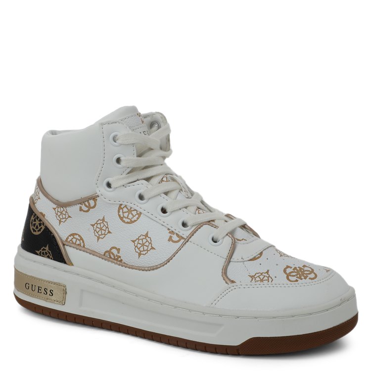 

Кеды женские Guess FL5TULFAL12 белые 38 EU, Белый, FL5TULFAL12
