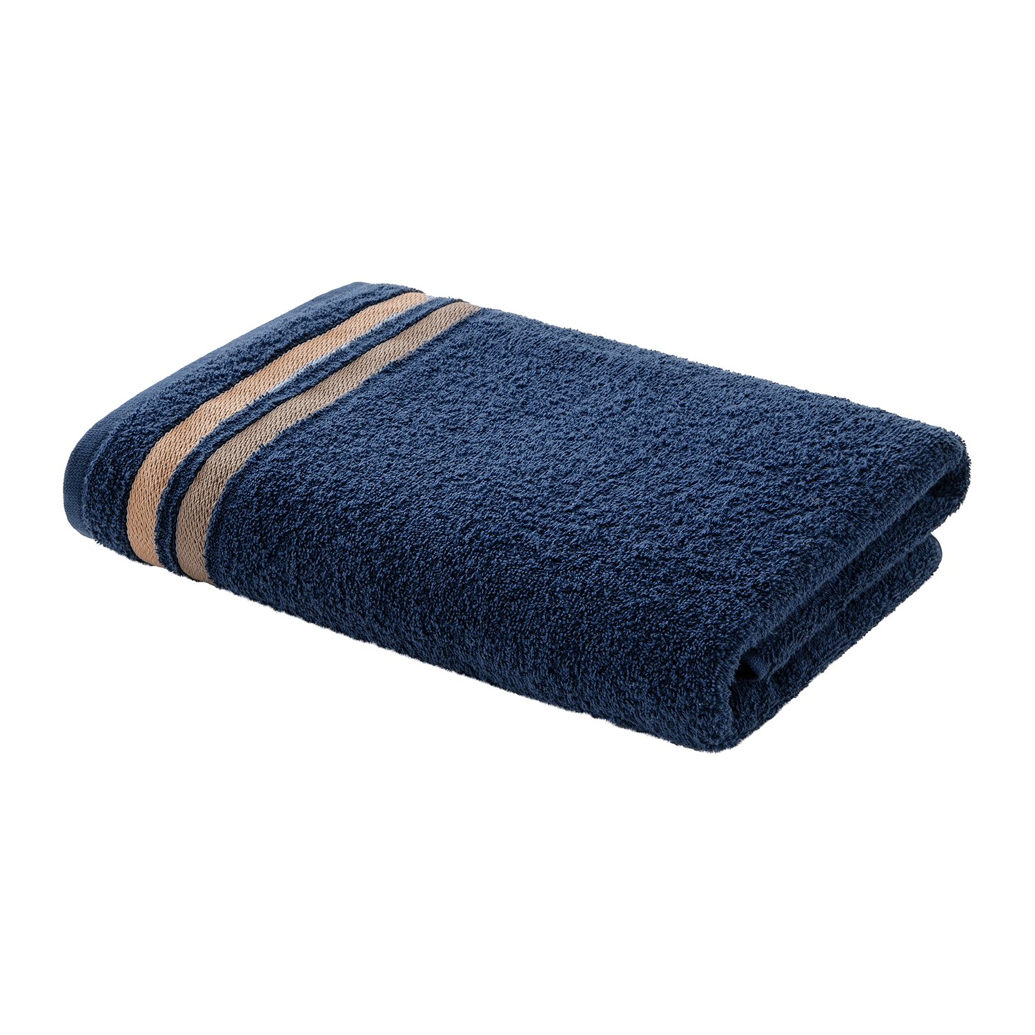 фото Махровое полотенце loveme исландия 70х140см, темно-синий, 100% хлопок