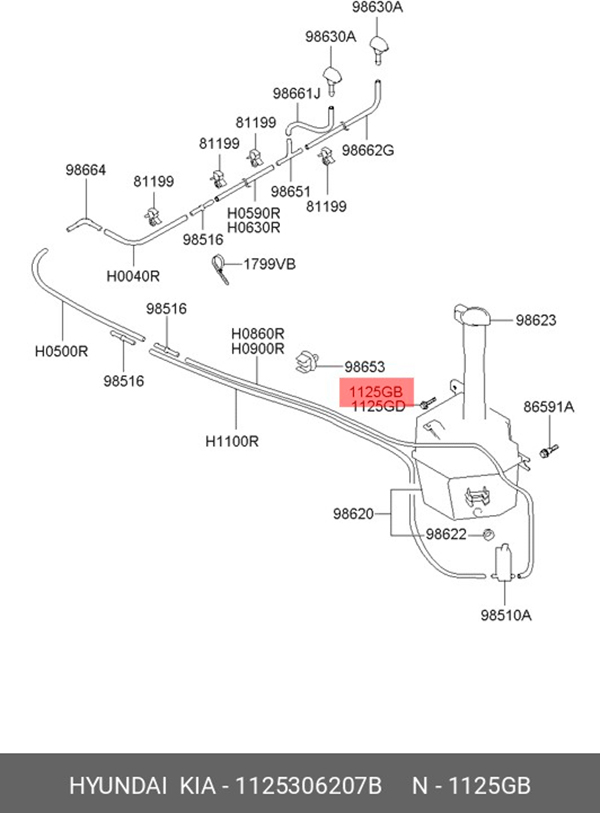 

Болт Hyundai/Kia 11253-06207b Hyundai-KIA арт. 11253-06207B