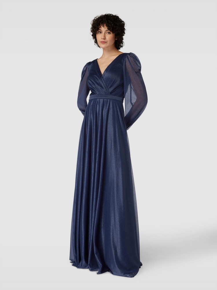 

Платье женское TROYDEN COLLECTION 7219 синее 42 EU, Синий, 7219