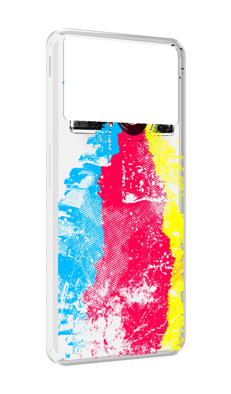

Чехол MyPads цветной фотоаппарат для ZTE Nubia Z40S Pro, Прозрачный, Tocco
