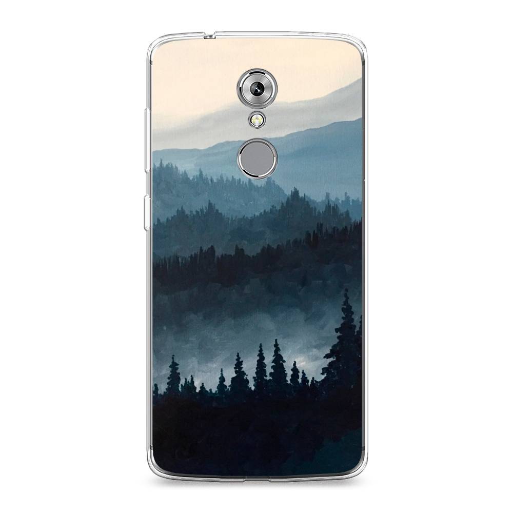 

Чехол Awog на ZTE Axon 7 / ЗТЕ Аксон 7 "Туманные горы", Разноцветный, 131450-4