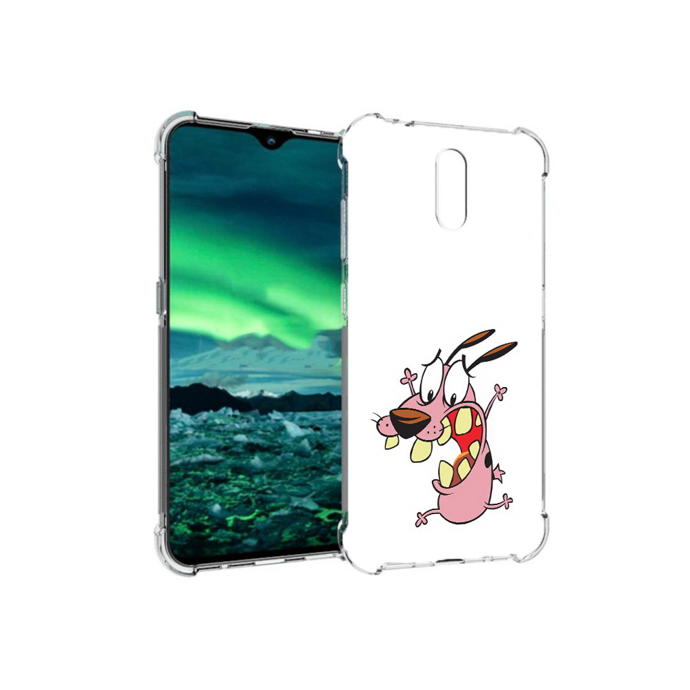

Чехол MyPads Tocco для Nokia 2.3 зубастый бобик (PT142254.97.371), Прозрачный, Tocco