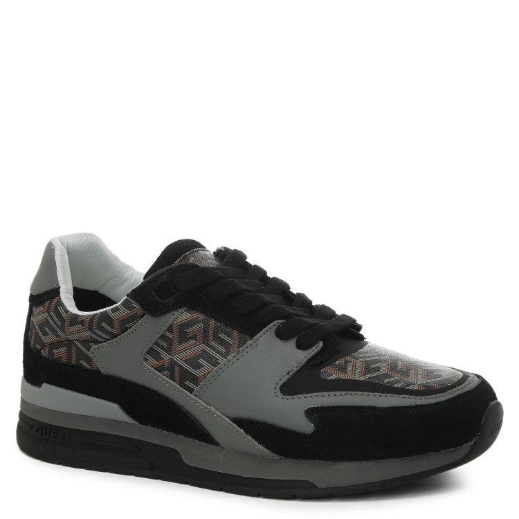 

Кроссовки мужские Guess FM5ENNELL12 черные 41 EU, FM5ENNELL12