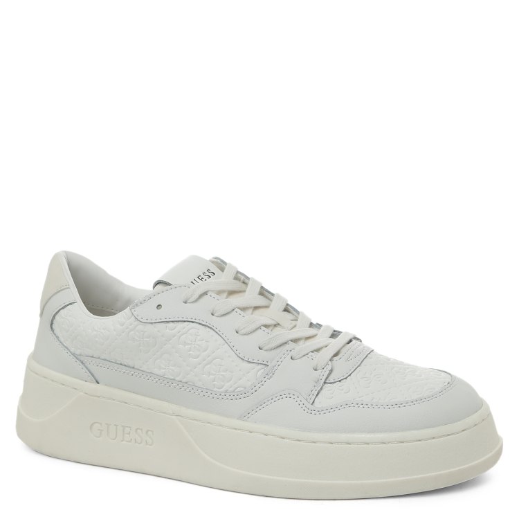 

Кеды мужские Guess FM5CIAFAB12 белые 44 EU, FM5CIAFAB12