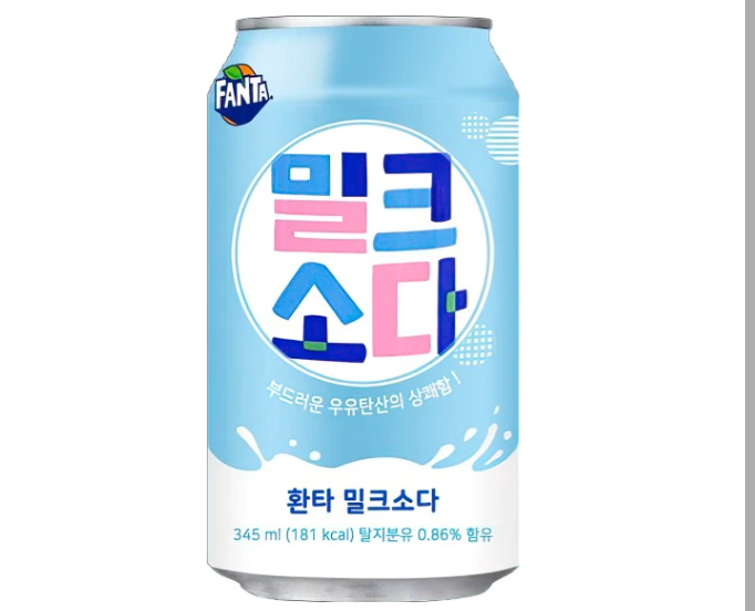 

Напиток газированный Fanta Milk Soda, 0,345 л х 24 шт, Fanta 0,345л.*24шт. Milk Soda ж/б Фанта