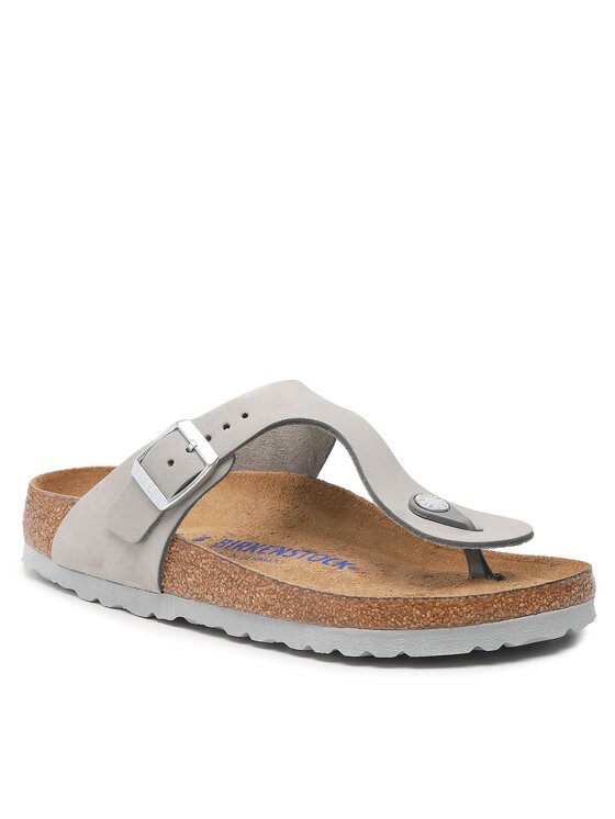 

Шлепанцы Gizeh Bs 1024138 Birkenstock серый 39 EU, Gizeh Bs 1024138
