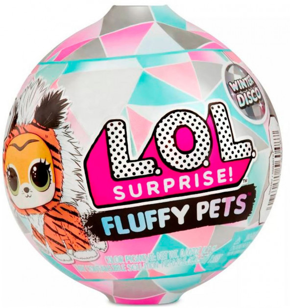 Игровой набор L.O.L. SURPRISE! серии Winter Disco Fluffy Pets Мой Пушистый Любимец 560487 дырокол 25 листов пластик с линейкой