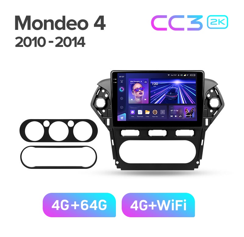 Магнитола TEYES FORD MONDEO 4 2010-2014 г CC3 2K 464ГБ 3789000₽