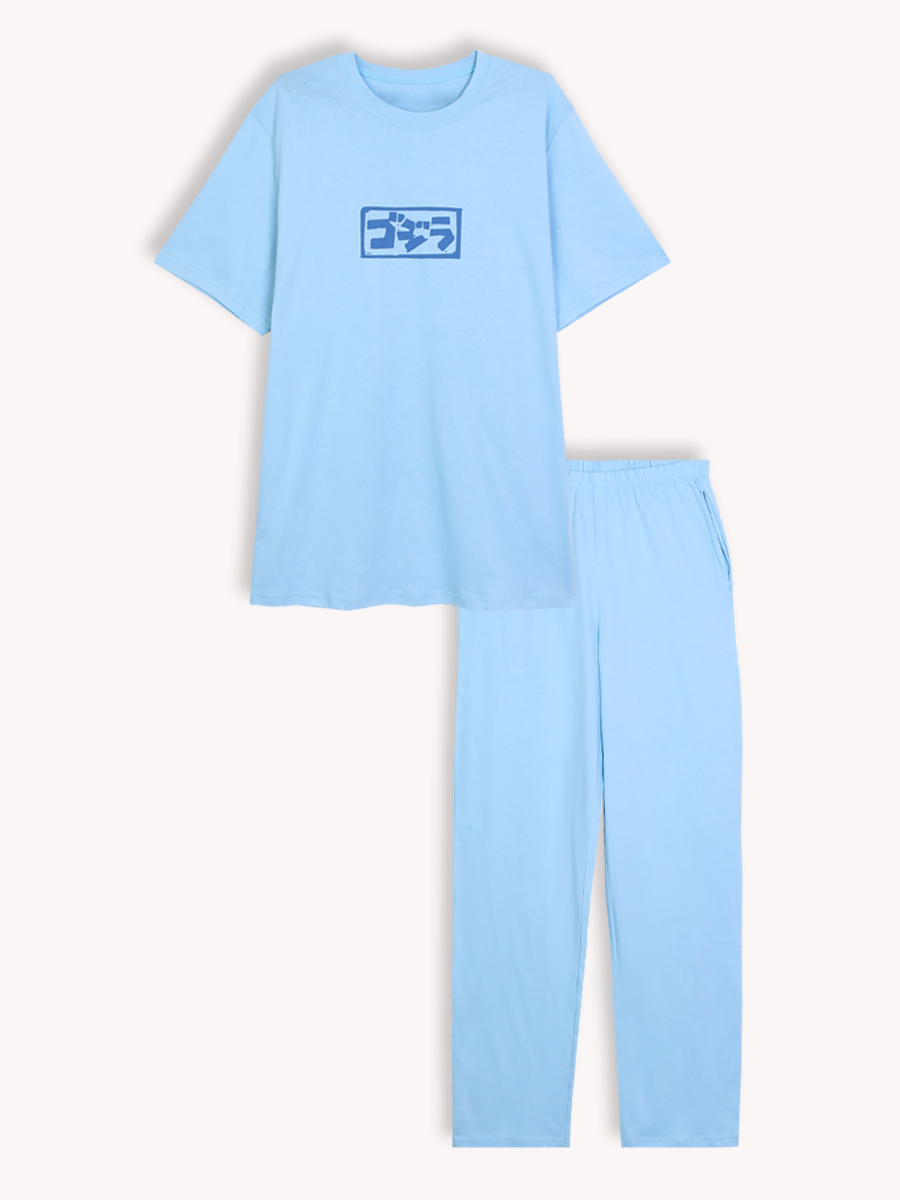 Пижама мужская CatFit 300036 голубая 52 RU