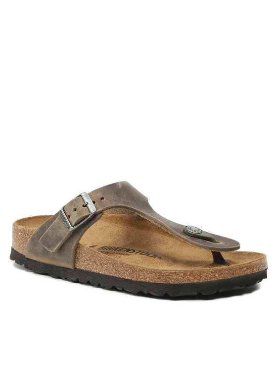 

Шлепанцы Gizeh Bs 1019383 Birkenstock хаки 37 EU, Gizeh Bs 1019383