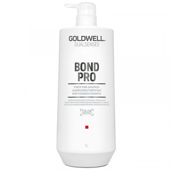 Укрепляющий шампунь для ломких волос Goldwell Dualsenses Bond Pro 1000мл goldwell спрей для волос укрепляющий dualsenses bond pro repair
