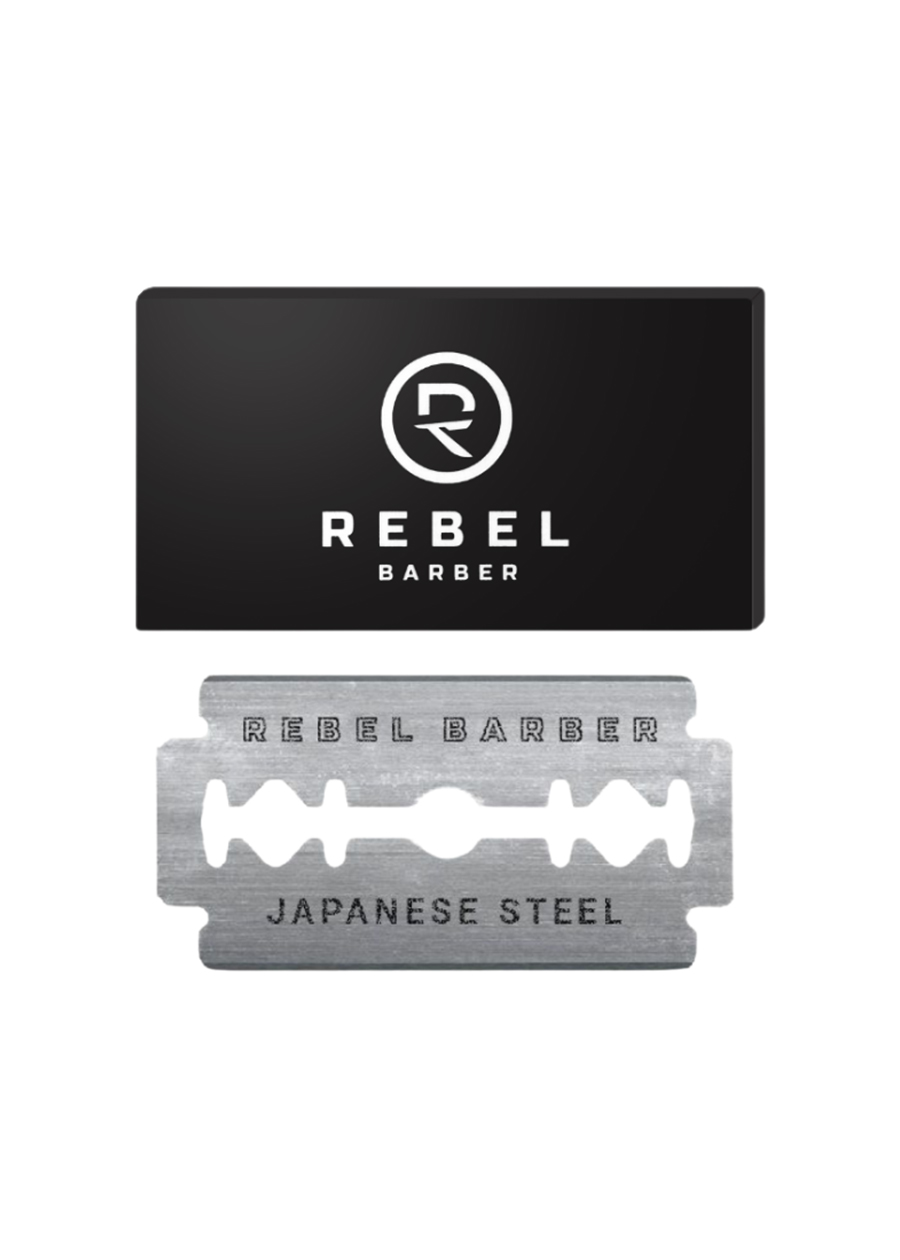 Классические двусторонние лезвия REBEL BARBER Double Edge Blades кондиционер rebel barber