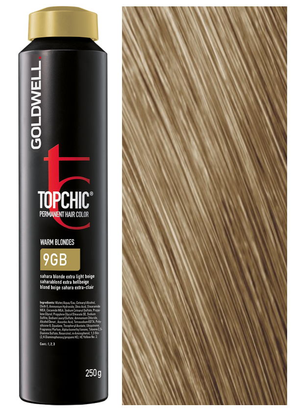 Краска для волос Goldwell Topchic 9GB песочный светло-русый экстра 250мл