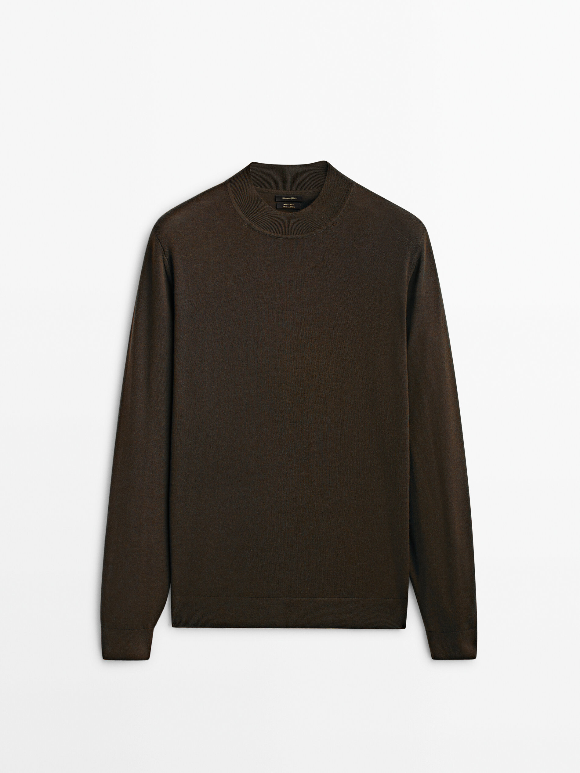 

Джемпер мужской Massimo Dutti 00971420700 коричневый M, 00971420700