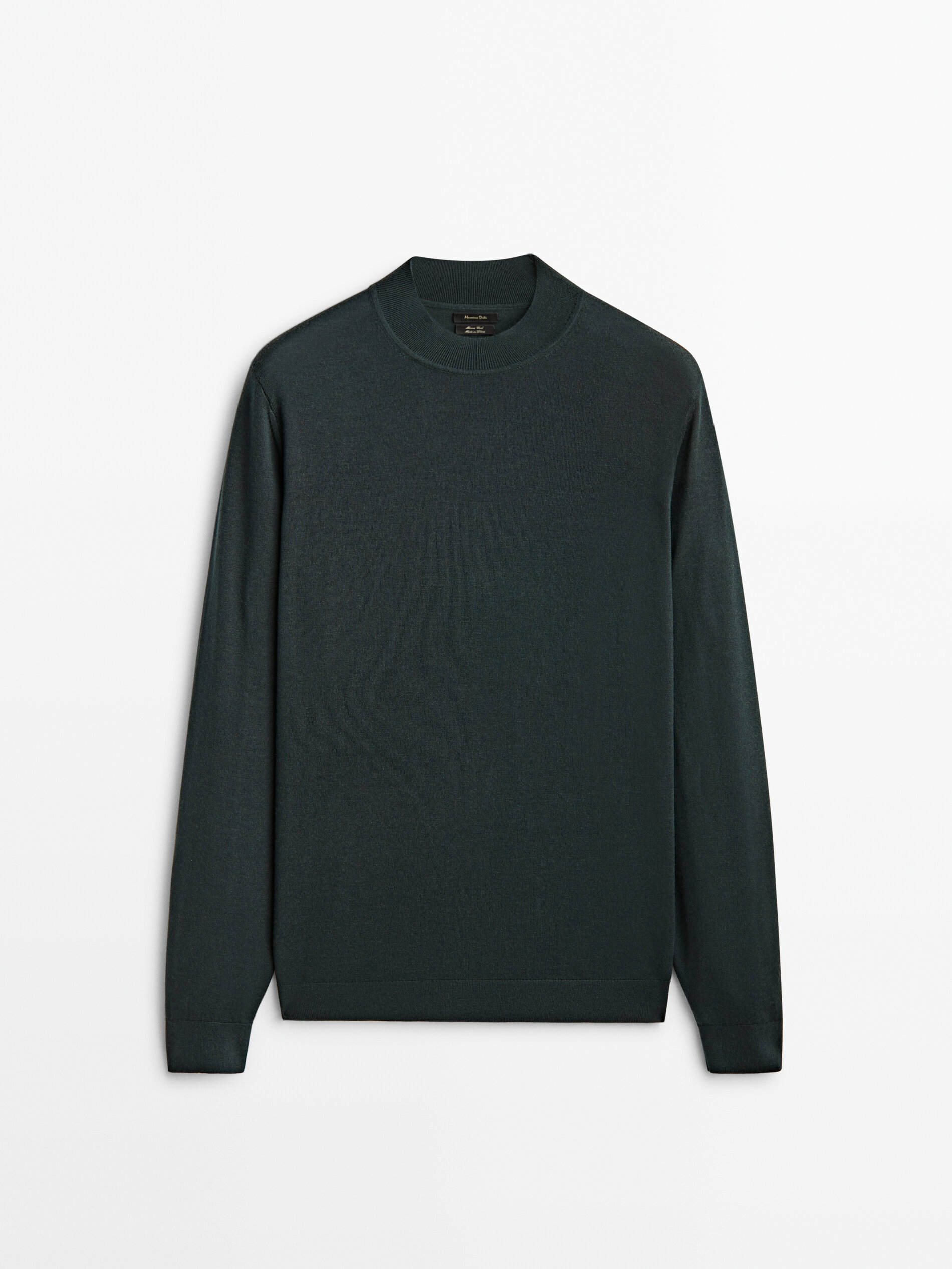 

Джемпер мужской Massimo Dutti 00971420501 зеленый XL, 00971420501