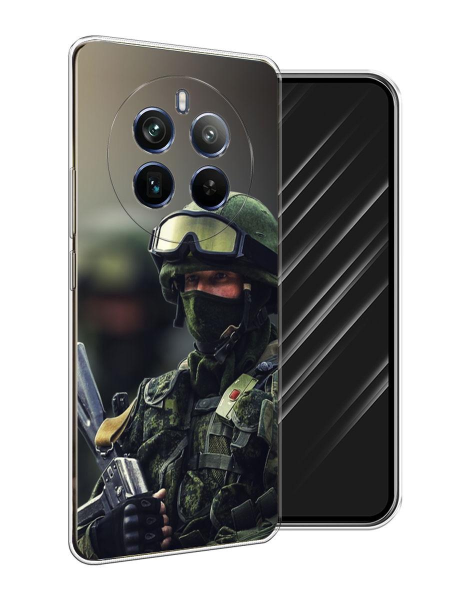 

Чехол Awog на Realme 12+ "Солдат", Зеленый;серый, 2516350-1