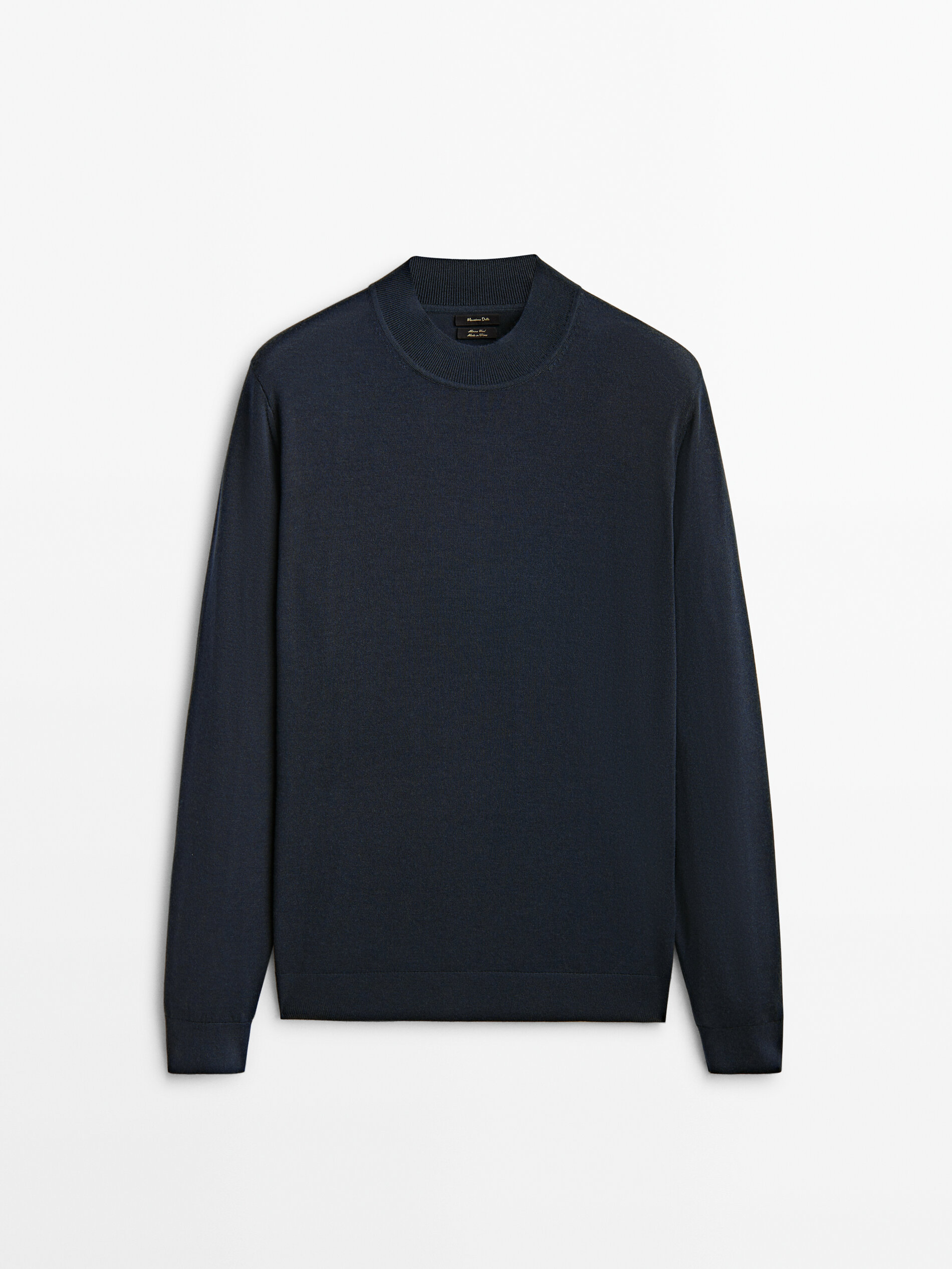 

Джемпер мужской Massimo Dutti 00971420401 синий XL, 00971420401