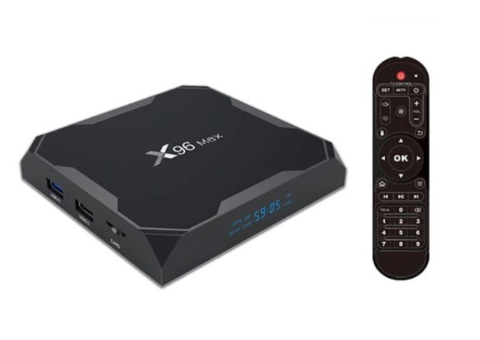 фото Smart-tv приставка onetech x96 max tv box 4/64 гб android 9.0