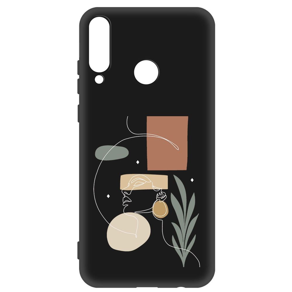 

Чехол-накладка Krutoff Soft Case Элегантность для Huawei Y6P черный