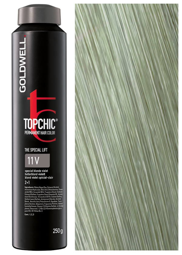 Краска для волос Goldwell Topchic 11V фиолетовый светлый блондин 250мл