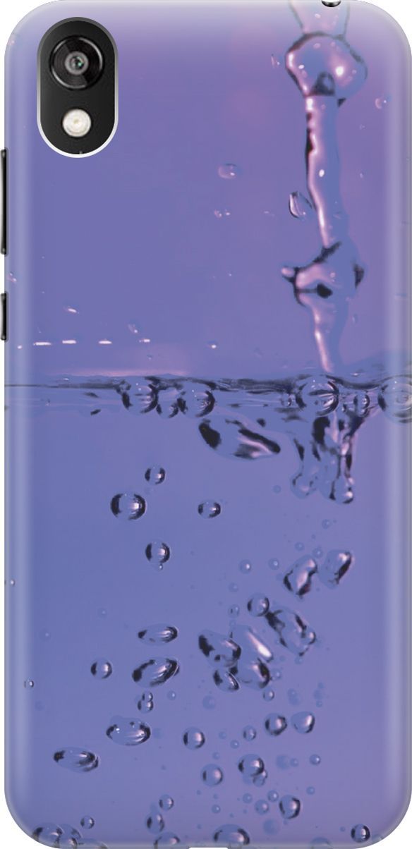 

Чехол на Honor 8S/Huawei Y5 (2019) "Капли на сиреневом", 6381