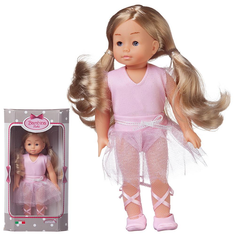 Кукла DIMIAN Bambina Bebe в платье балерины, 20 см BD1652-M37/w1