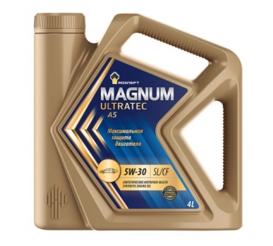 

Моторное масло РОСНЕФТЬ Magnum Ultratec A5 5W30, 4л