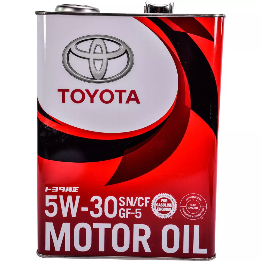 

Моторное масло Toyota Motor Oil GF-5 SN/CF 5W30 4л
