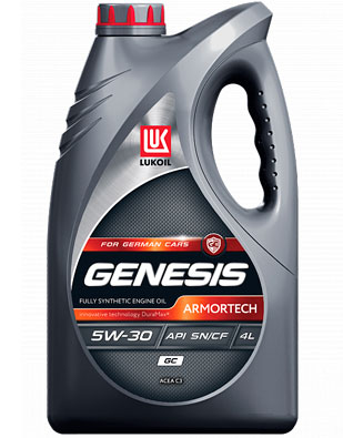 фото Моторное масло lukoil genesis armortech gc 5w30 4 л