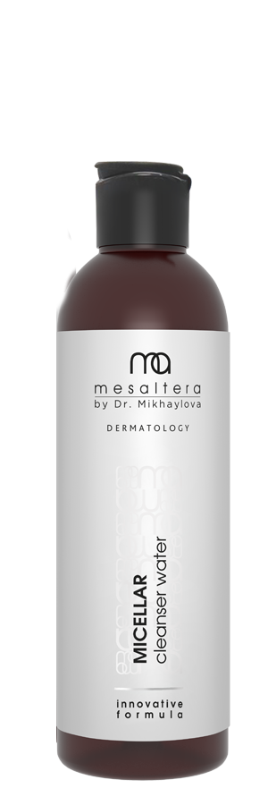 фото Вода mesaltera by dr. mikhaylova micellar cleansing water eye&face 200 мл