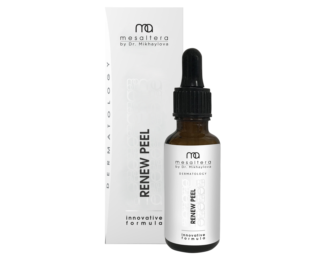 Пилинг Mesaltera By Dr. Mikhaylova Renew Peel Ревитализирующий, 30 мл пилинг christina line repair hydra lactic intense peel с молочной кислотой 50 мл