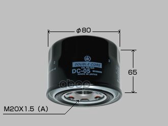 

Фильтр Масляный Vic Dc05 Double Core 4g6#,4g9#,4g1#,6a1#,6g7# VIC арт. DC05