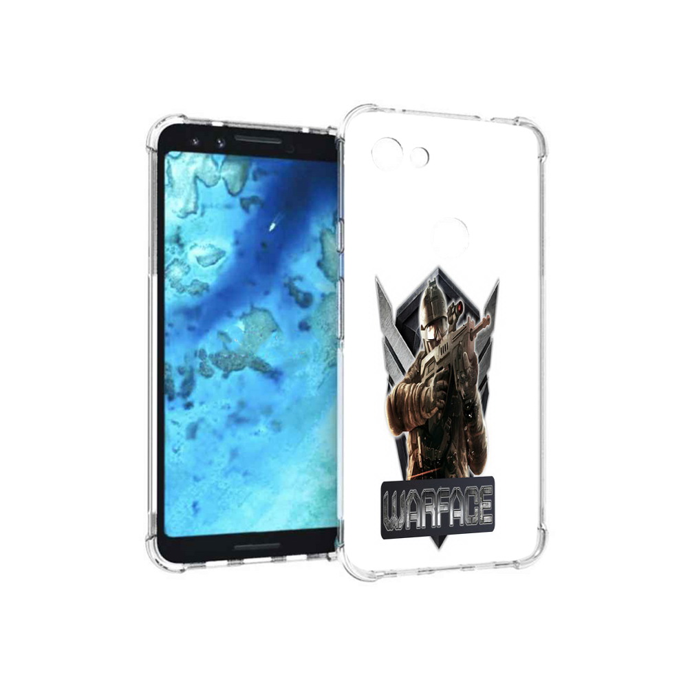 

Чехол MyPads Tocco для Google Pixel 3 игра про войну, Прозрачный, Tocco