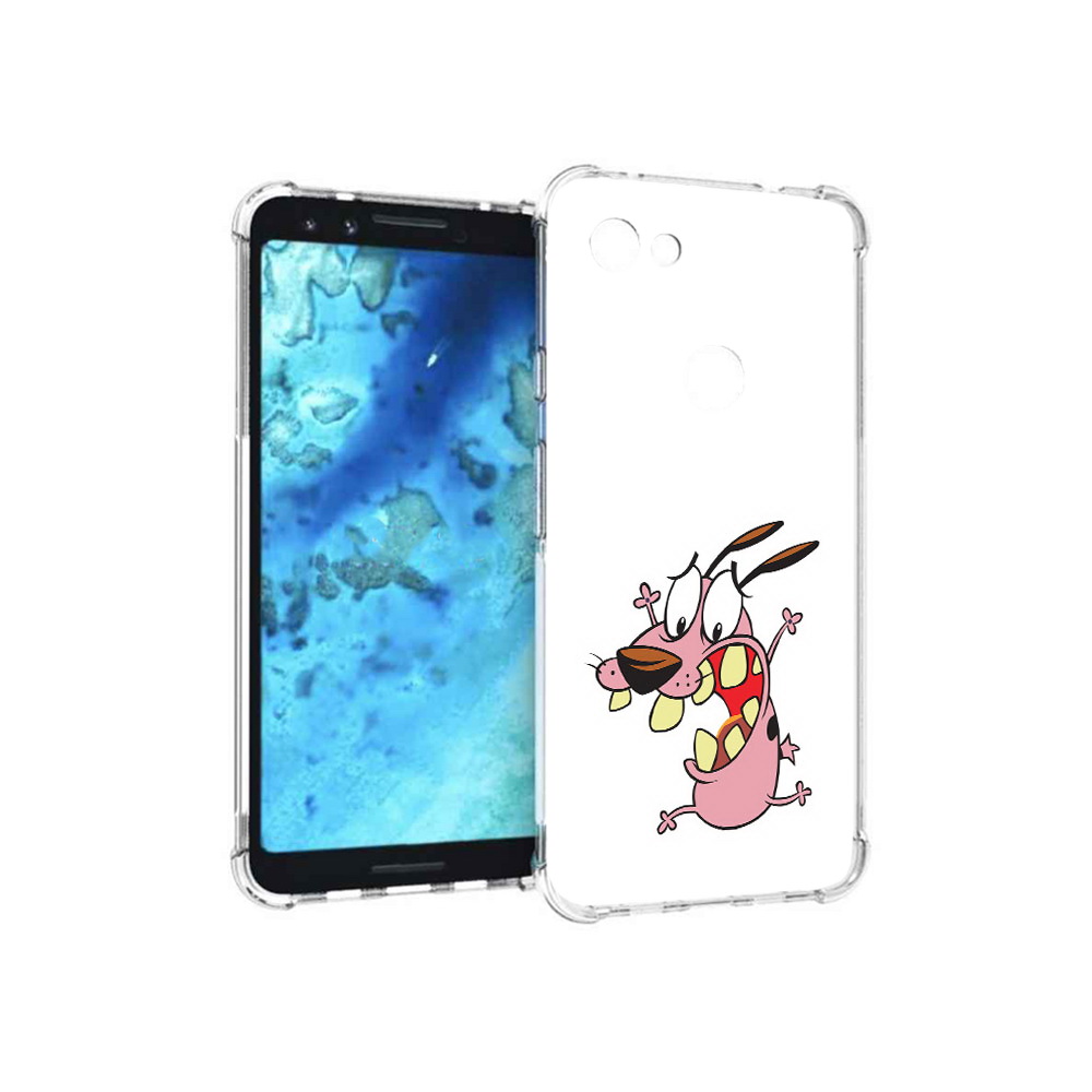

Чехол MyPads Tocco для Google Pixel 3 зубастый бобик, Прозрачный, Tocco