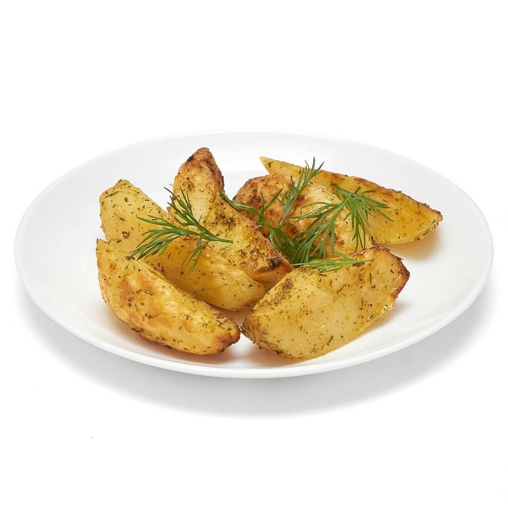 

Картофель Домашняя Кухня печеный ароматный +-100 г