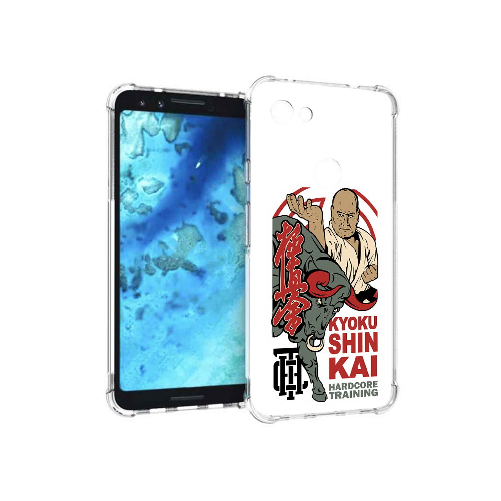 

Чехол MyPads Tocco для Google Pixel 3 единоборства рисунок, Прозрачный, Tocco