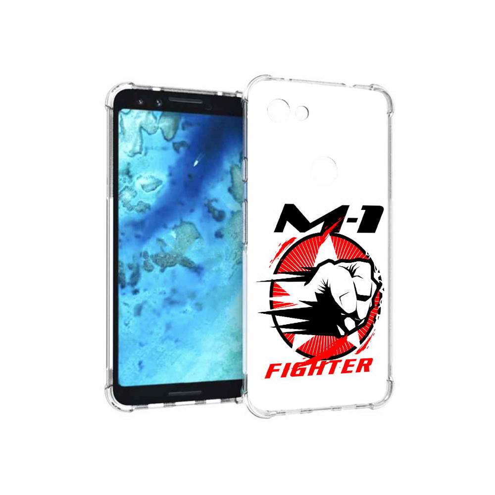 

Чехол MyPads Tocco для Google Pixel 3 единоборства М-1, Прозрачный, Tocco