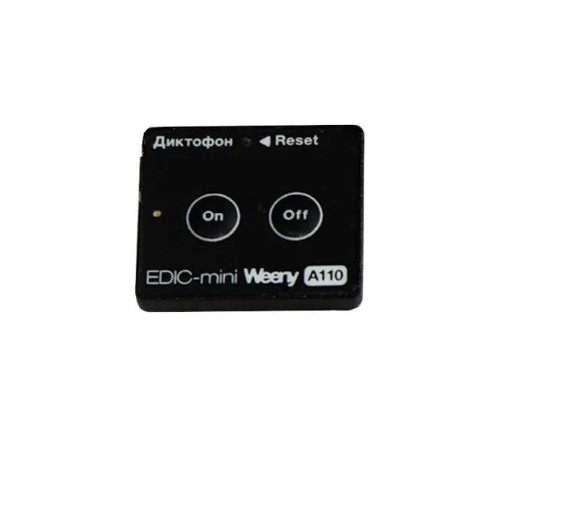 

Цифровой диктофон Edic-mini Weeny A110 4 Гб Black, Weeny A110