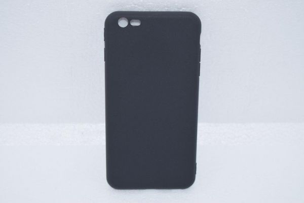

Накладка силикон (TPU) для iPhone 6 Plus/6S Plus черная, Черный