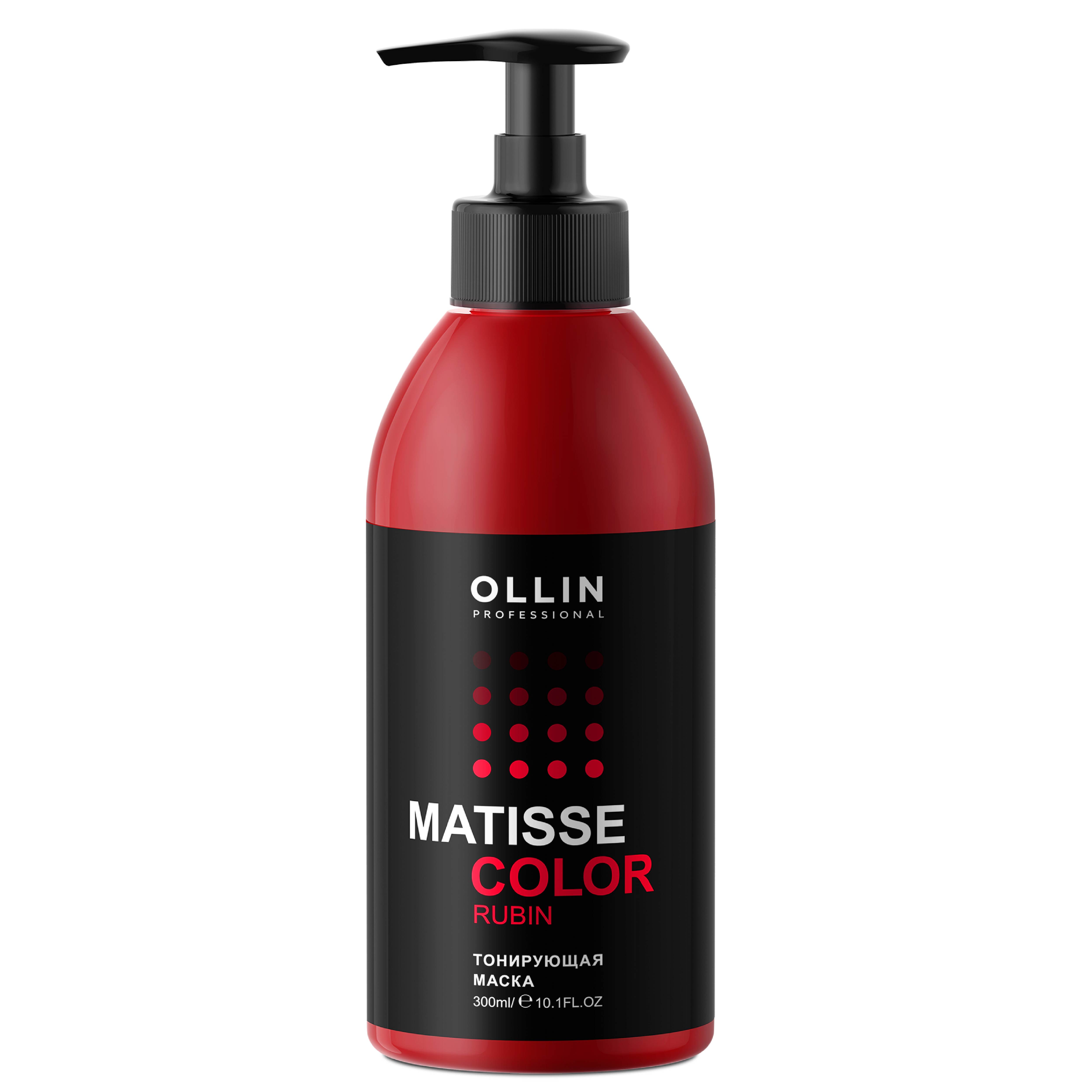 Тонирующая маска Ollin Professional Matisse Color Рубин 300 мл 654₽