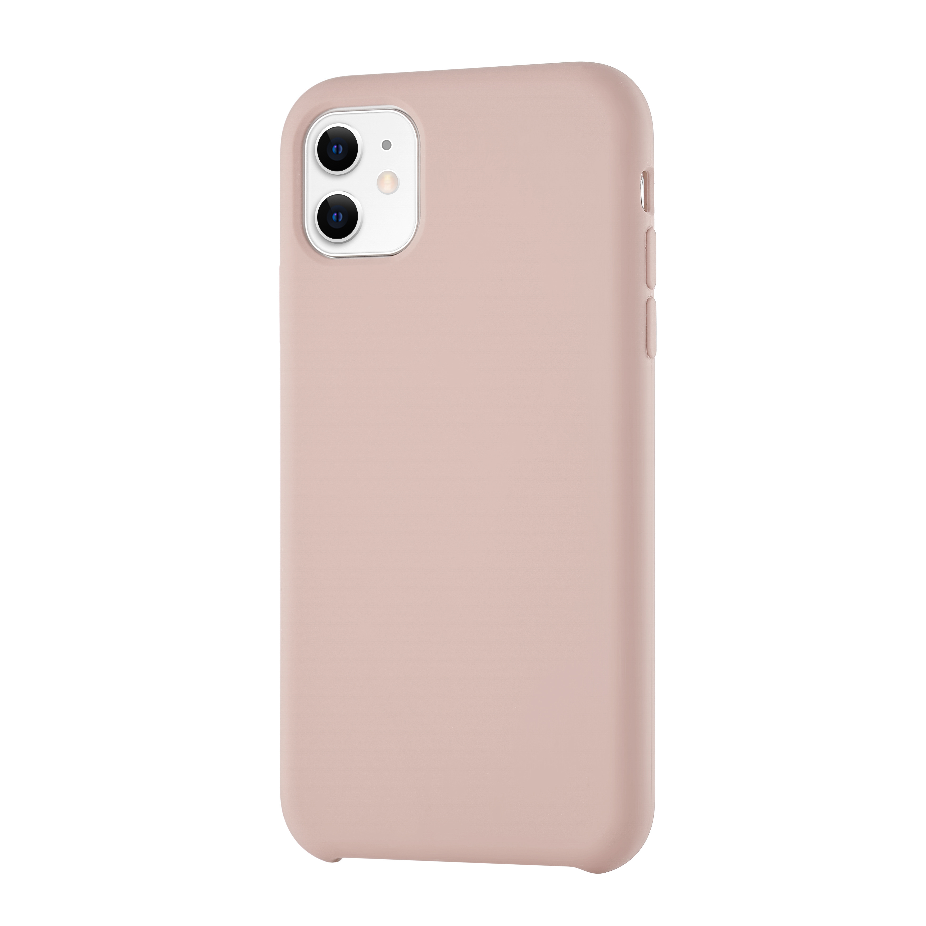 

Чехол uBear для iPhone 11, силикон soft touch, розовый, Touch Case