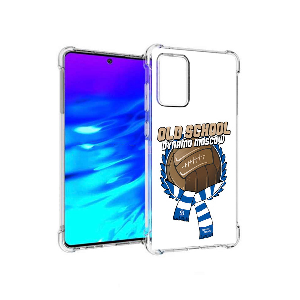 

Чехол MyPads Tocco для Samsung Galaxy A72 ФК Динамо олд скул (PT158633.553.176), Прозрачный, Tocco