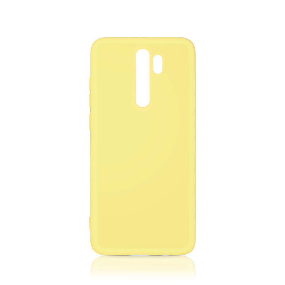 фото Чехол df xioriginal-03 для xiaomi redmi note 8 pro, yellow