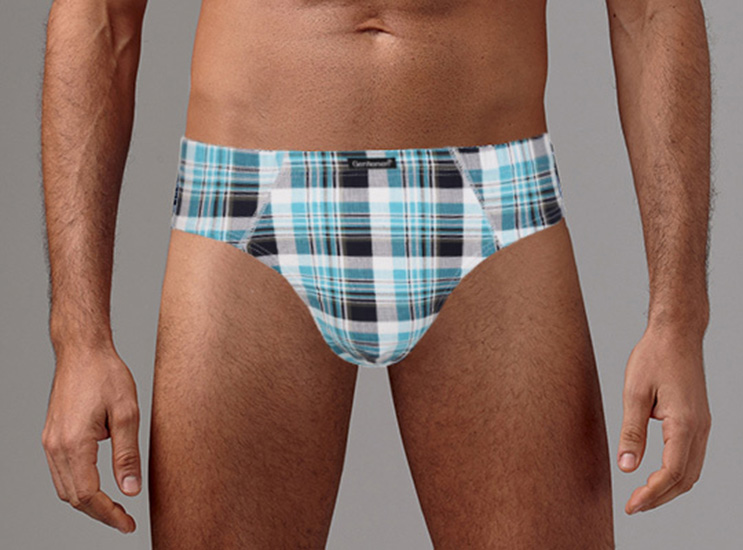 

Трусы мужские Gentlemen слипы голубые XXL, Голубой, слипы