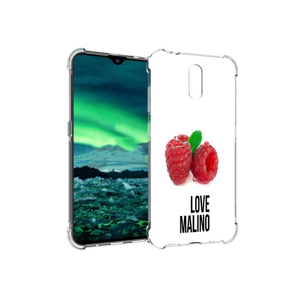 

Чехол MyPads Tocco для Nokia 2.3 Бренд лове малино (PT142254.97.36), Прозрачный, Tocco