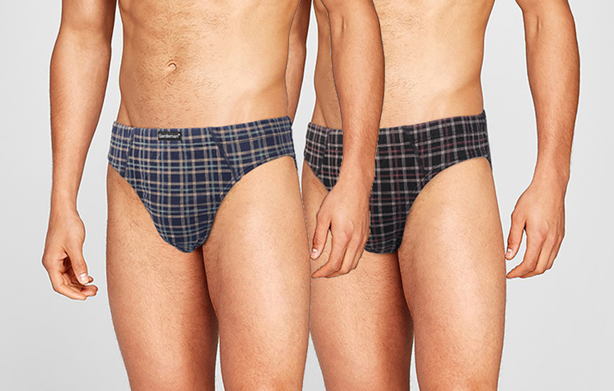 

Комплект трусов мужских Gentlemen слипы разноцветных XXXXL, Разноцветный, слипы